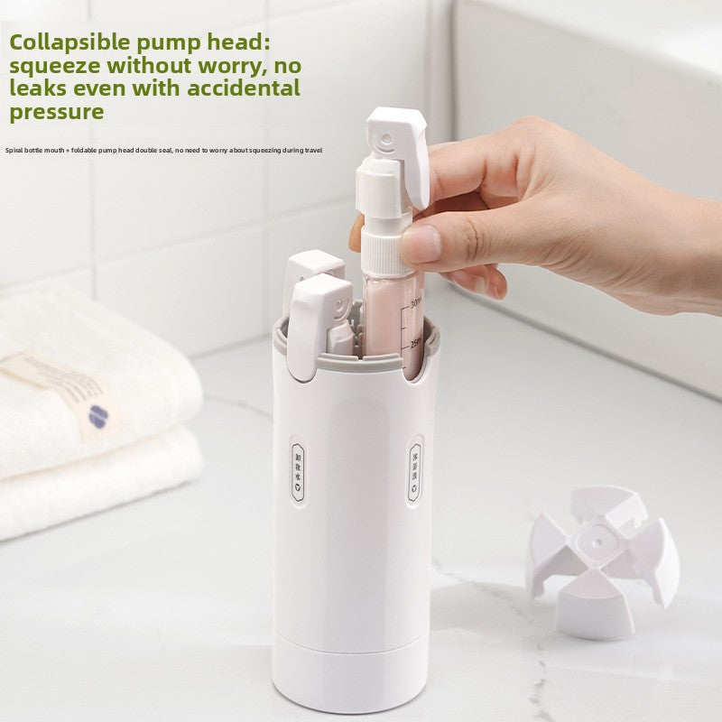 4-in-1 Travel Bottle Dispenser